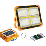 Portable Solar LED Floodlight Cata 200W Solar Powered Portable LED Light Portable Street Lighting