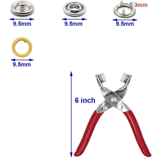 GROMMET SETTING TOOL WITH BOX