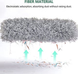 100 inch Microfiber Gray Fan mop cleaner