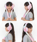 Winter Bunny Ear Earmuffs Moving Ear Kids Chu-Chu Sound