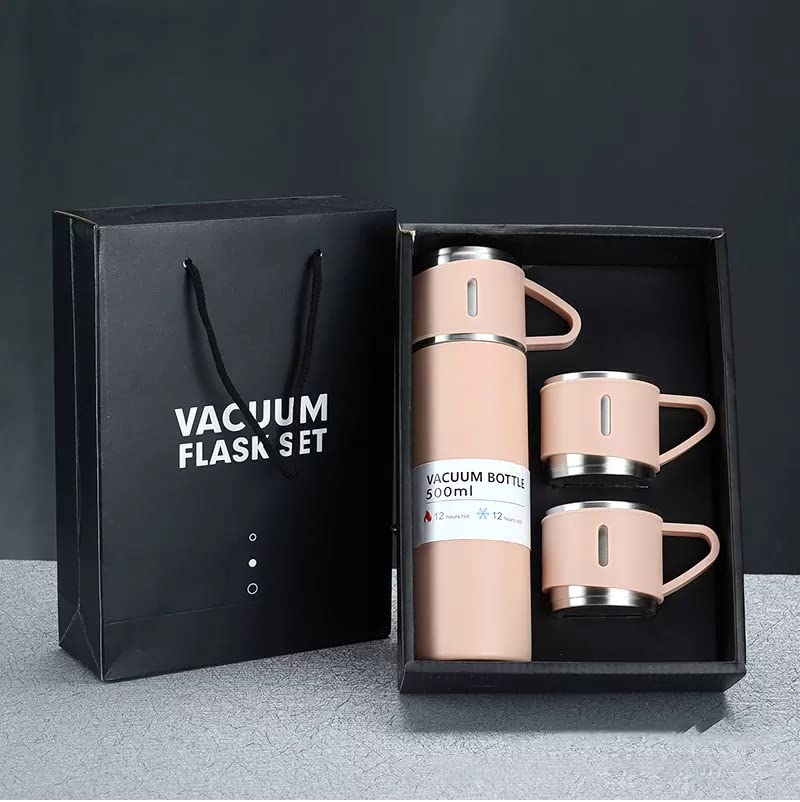 STAINLESS STEEL THERMOS 500ML VACUUM INSULATED BOTTLE