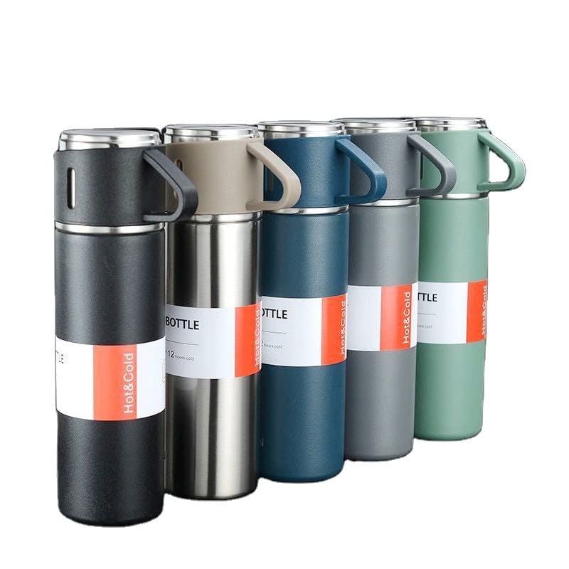 STAINLESS STEEL THERMOS 500ML VACUUM INSULATED BOTTLE