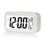 Small White Digital Alarm Clock