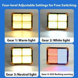 Portable Solar LED Floodlight Cata 200W Solar Powered Portable LED Light Portable Street Lighting