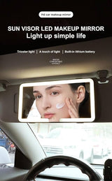 Car Vanity Mirror With Lights