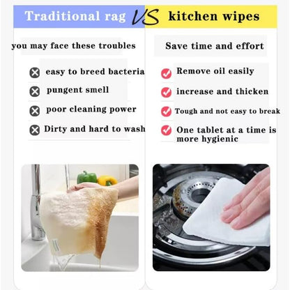 KITCHEN CLEANING WIPES 80 PC PACK