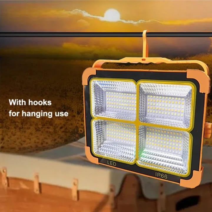 Portable Solar LED Floodlight Cata 200W Solar Powered Portable LED Light Portable Street Lighting