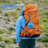 Disposable Emergency Rain Ponchos Keychain Raincoat Ball