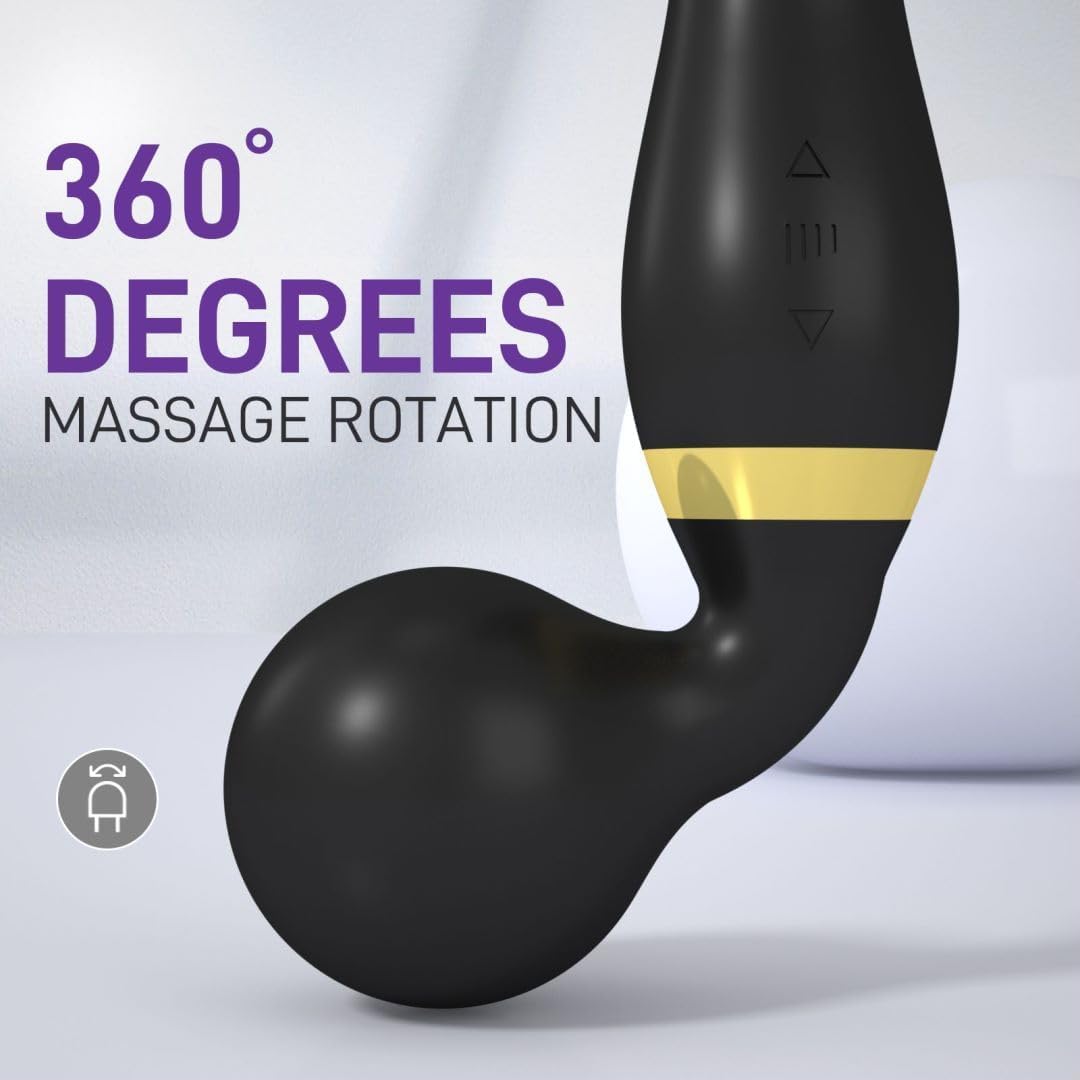 Double vibration body massager