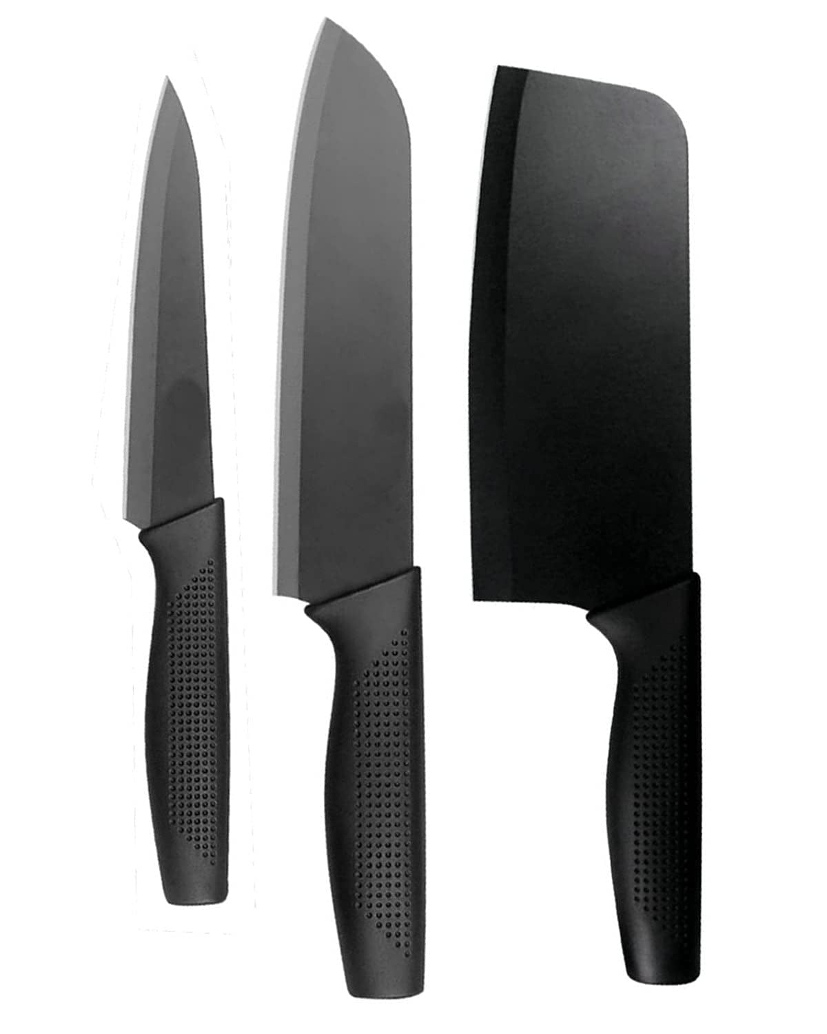 Stainless Steel Professional Kitchen Knife Set Black