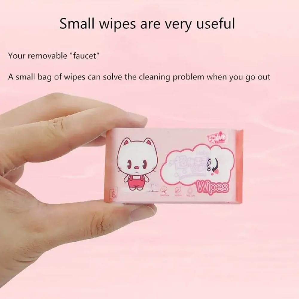 Mini Baby Wipes Disposable  (64 Wipes X 1 Pack)