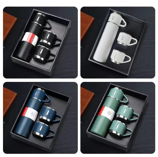 STAINLESS STEEL THERMOS 500ML VACUUM INSULATED BOTTLE