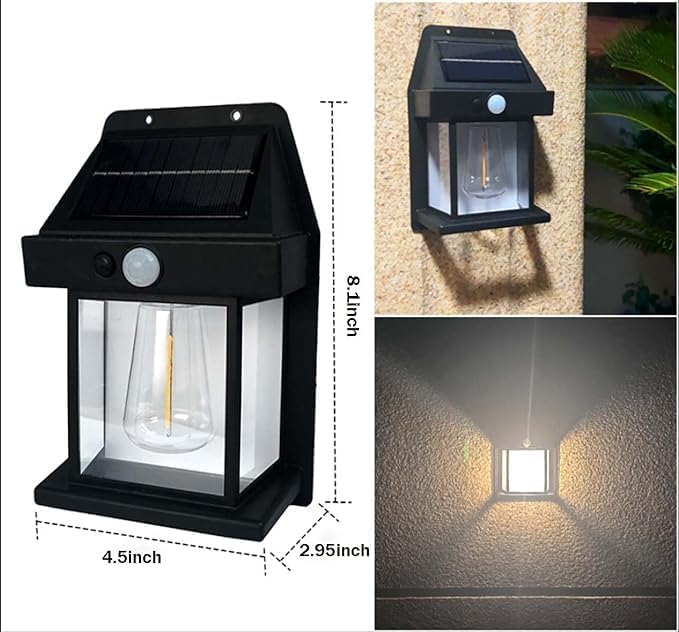 Outdoor Solar Wall Lamp Outdoor Waterproof