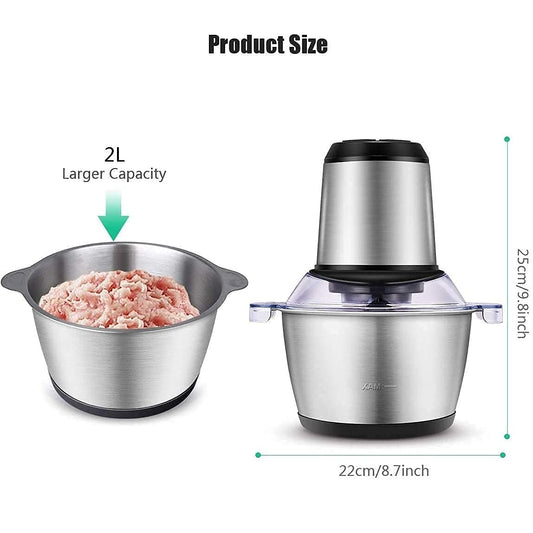 STAINLESS STEEL ELECTRIC MEAT GRINDERS