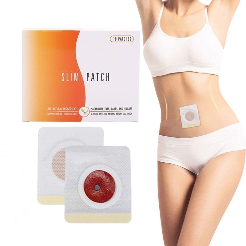 Slimming Navel Sticker Patches for Weight Loss (10pcs in 1 pack) – Natural Herbal Cold Compress for Waist Control
