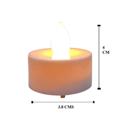 LED CANDLE TEALIGHT DIYA 12 PC SET