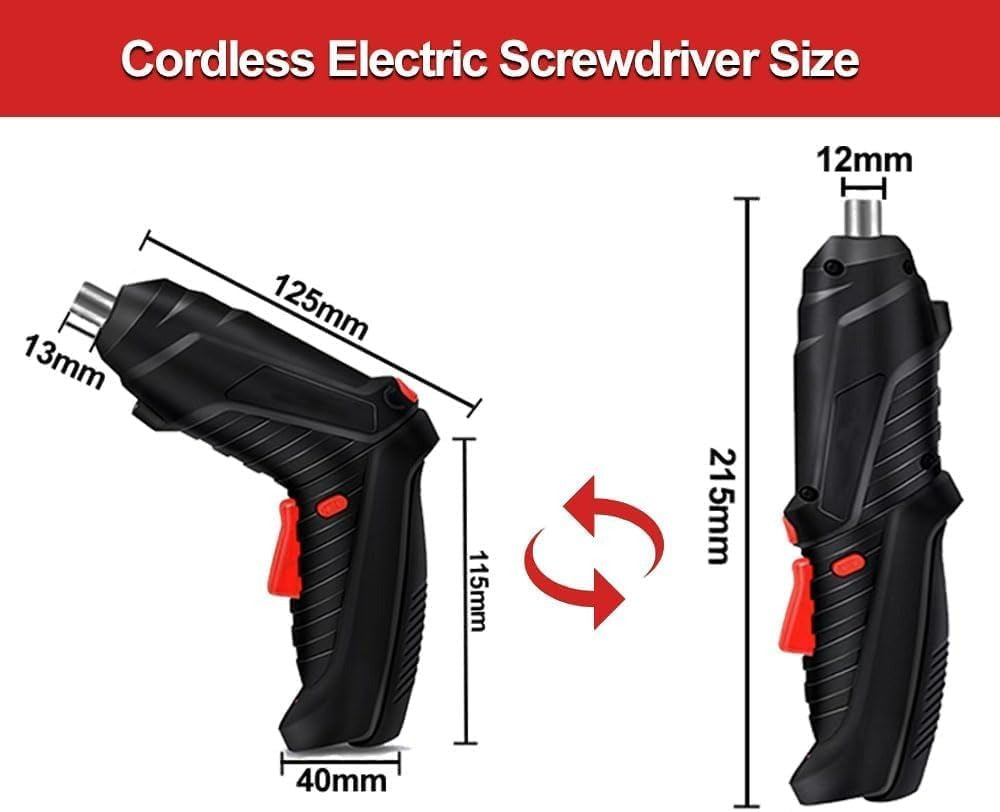 47 in 1 Screwdriver Set with Precision Bits and Magnetic Handle