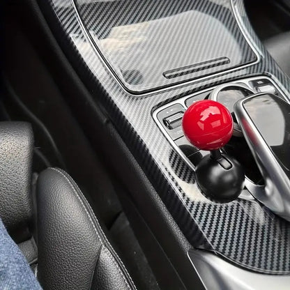 Push Button Start Lever, Car Push to Start Button Rocker, Car Engine Start Stop Button Joystick, Full Ball-bar Rocker Car Button Automotive One-Touch Start Button Cover Protector