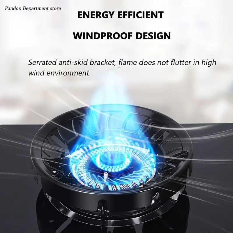 Gas Saver Burner Stand Gas Chula Burner Gas Saver Stand Jali Ring Fire & Windproof Energy Saving, Gas Chula Support Stand 4 Legs Supported For Indian Gas