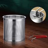Deep Frying Pot With Basket