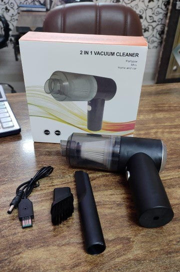 2 IN 1 CAR VACCUM CLEANER