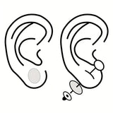 Ear lobe support for earrings