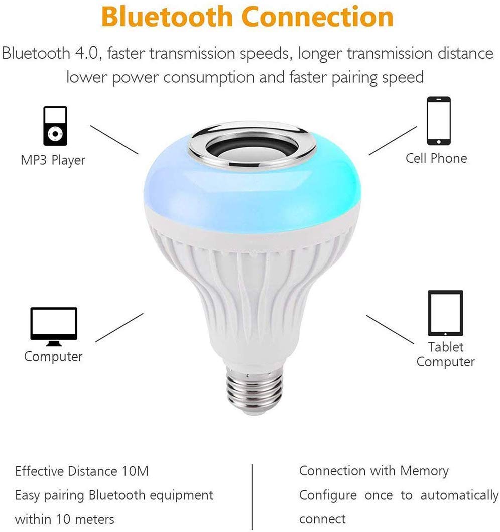 BLUTHOOTH MUSIC BULB