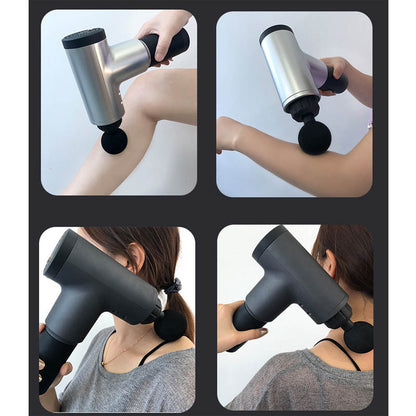 Massage Gun | Deep Tissue Percussion Muscle Body Massager Gun 6-speed| Multipurpose Portable Body Facial Massagers