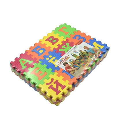 Baby Puzzle Play Mat,Play mat for Babies, Baby mats for Floor,Alphabet (A-Z) & Numbers (0-9) EVA Foam Non Toxic Playmat