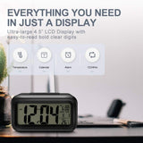 Small Black Digital Clock