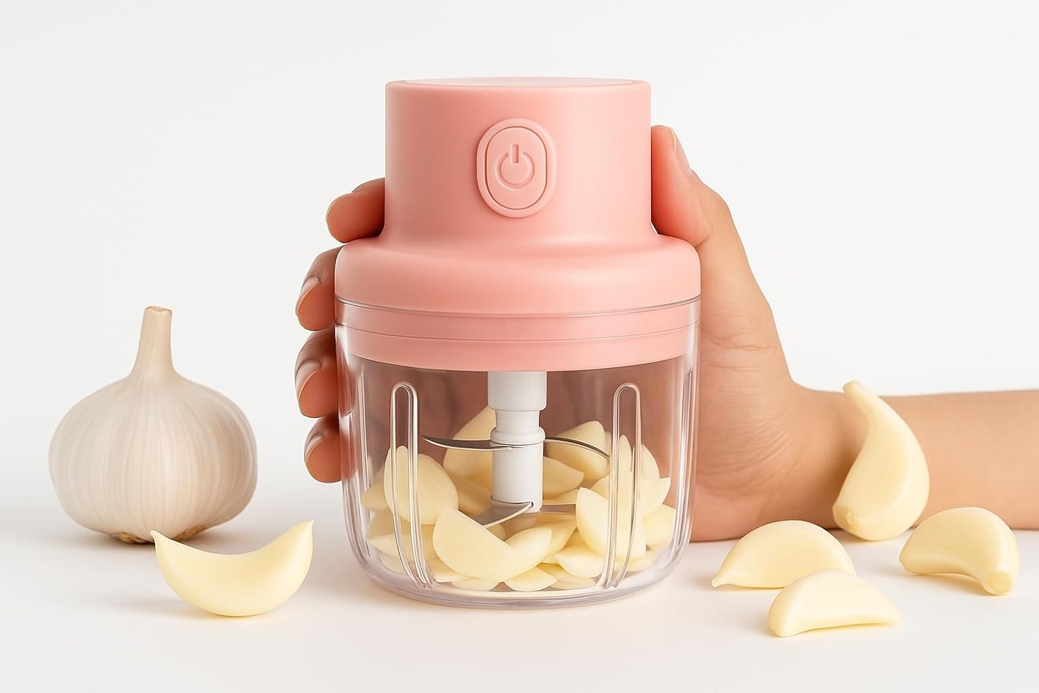 Mini Electric Garllic Food Chopper 250 ml