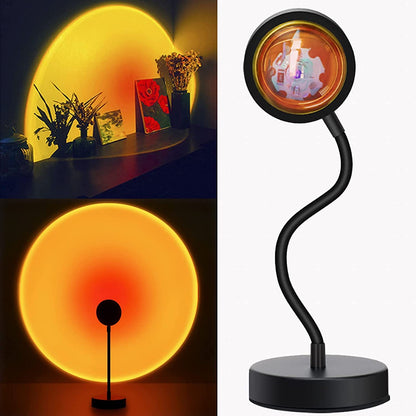 FLEXIBLE SUNSET LAMP PROJECTION