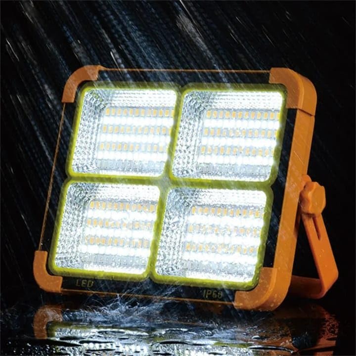 Portable Solar LED Floodlight Cata 200W Solar Powered Portable LED Light Portable Street Lighting