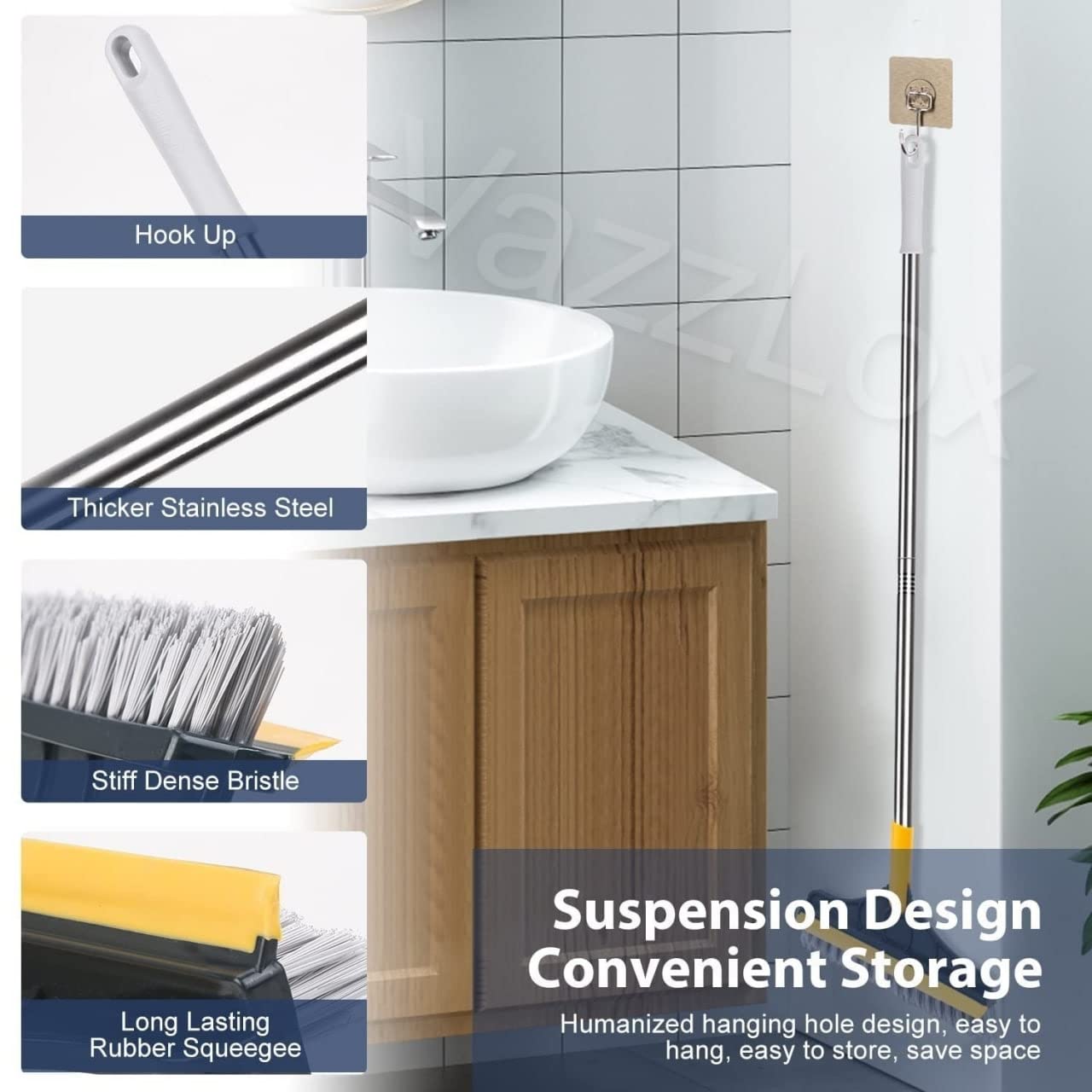 2-in-1 Bathroom Cleaning Brush