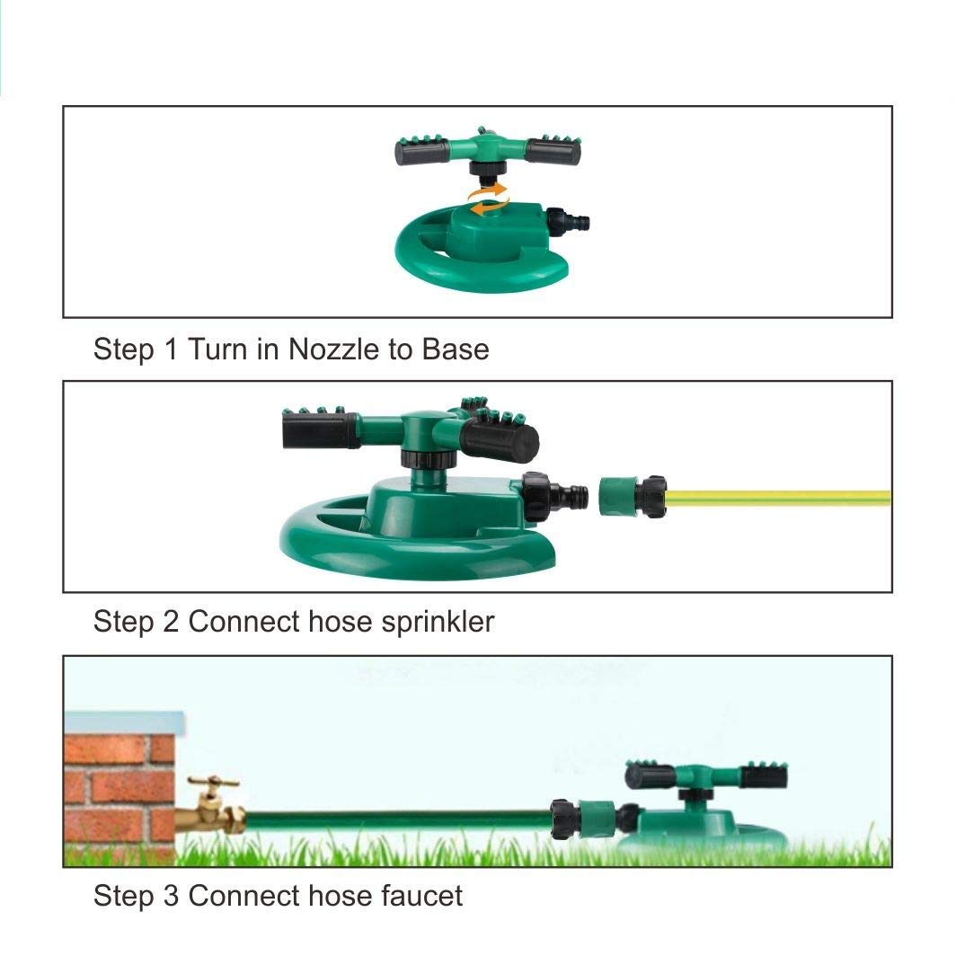 360 ROTATING WATER SPRINKLER