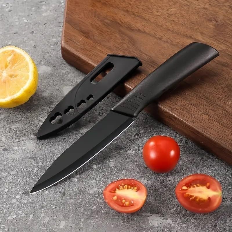 Stainless Steel Professional Kitchen Knife Set Black