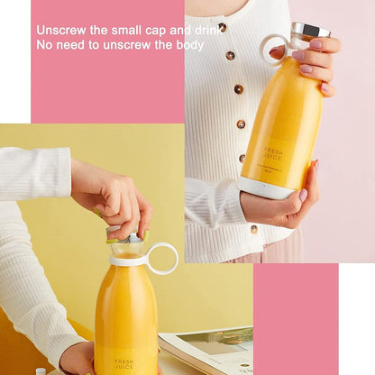 ELECTRIC PORTABLE MINI JUICER BOTTLE