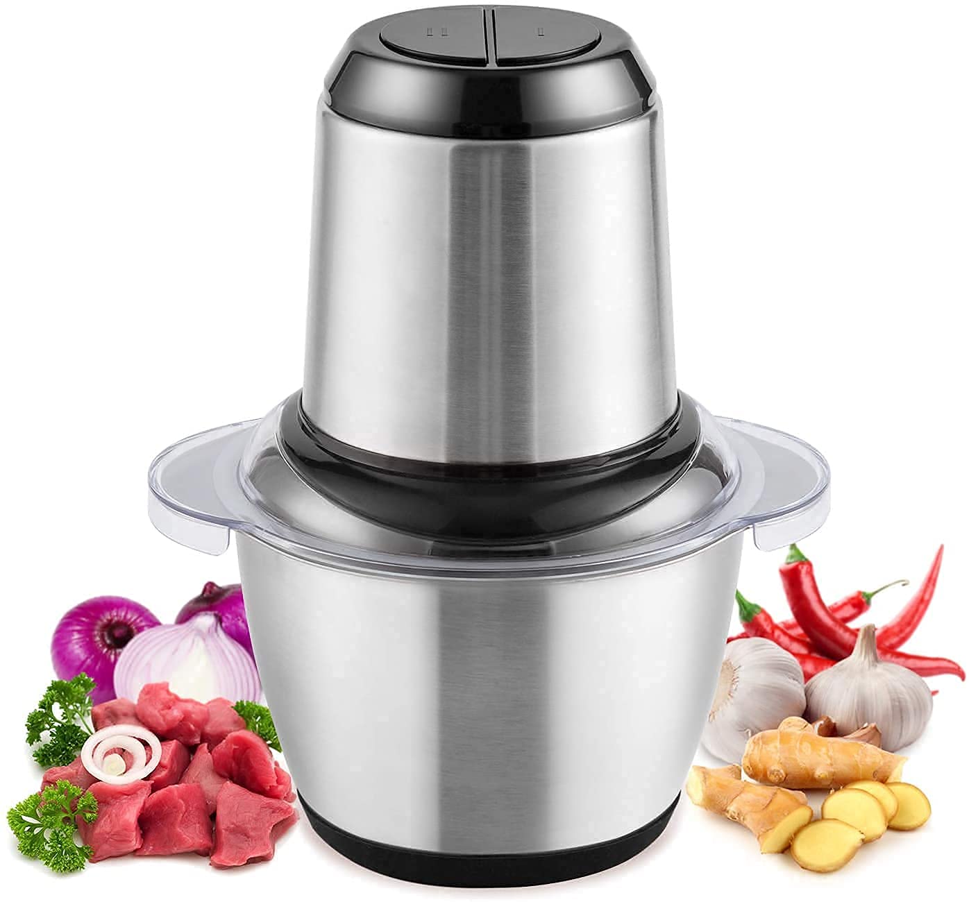 STAINLESS STEEL ELECTRIC MEAT GRINDERS