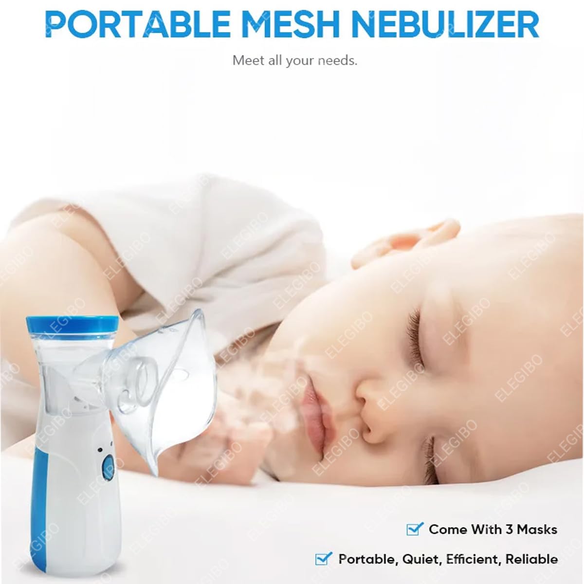 Portable Nebulizer for Adults and Kids