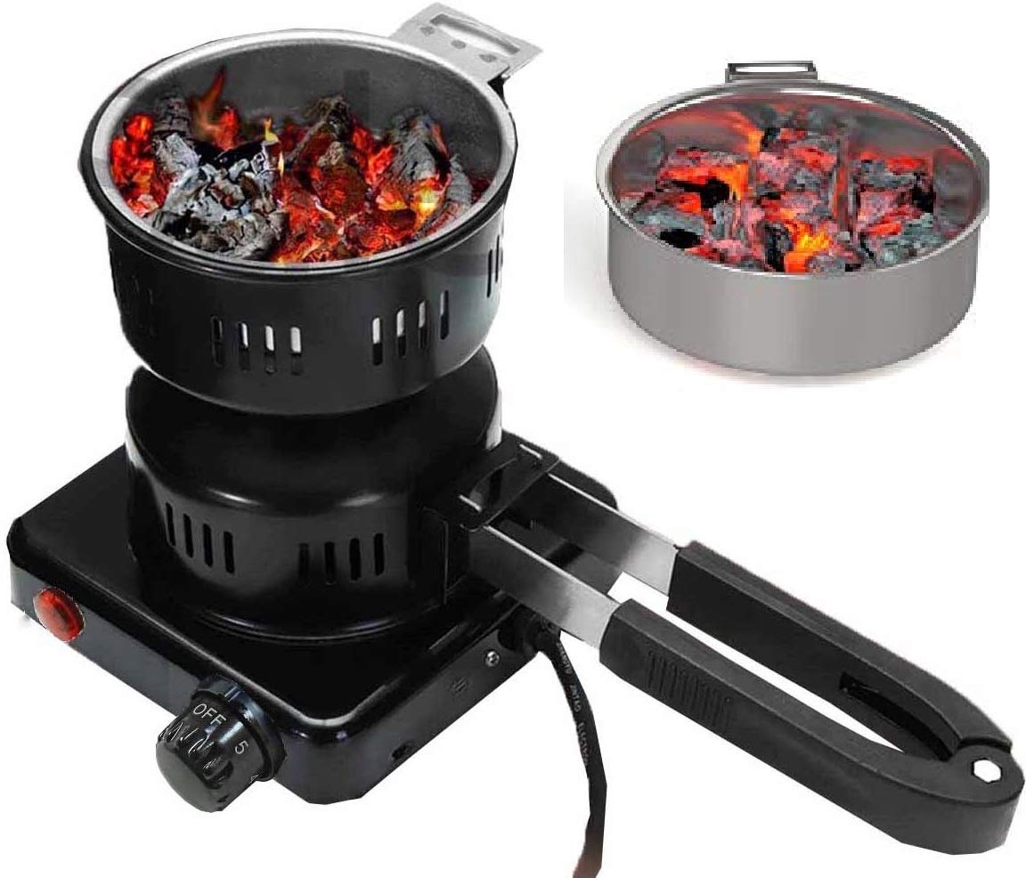 Metal Charcoal Burner, Heater Stove, Coal Burner, Electric Camping Cooking Stove