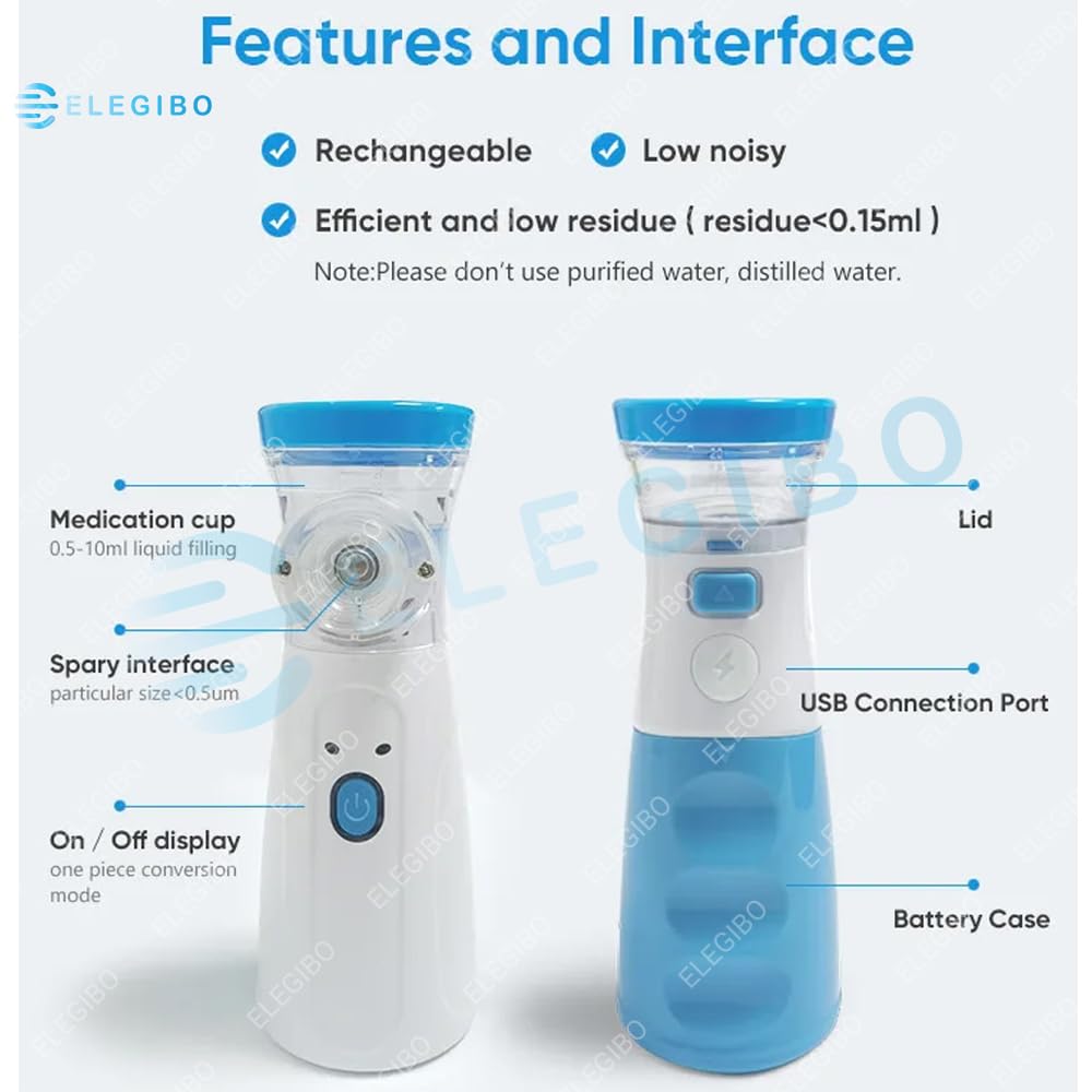 Portable Nebulizer for Adults and Kids