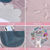 Waterproof Kitchen Rabbit design Apron