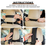 Memory foam Car Head rest Pillow