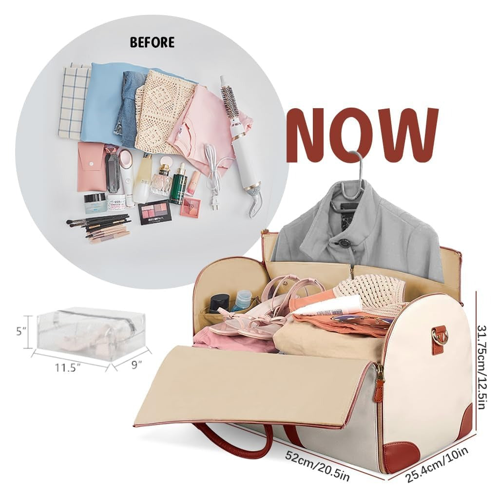 Leather Garment Bags for Travel