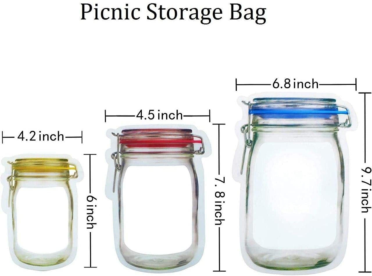 FOOD ZIP STORAGE BAG 3 PCS SET