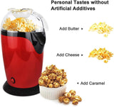 Electric Popcorn Maker Mini Hot Air Popcorn Machine