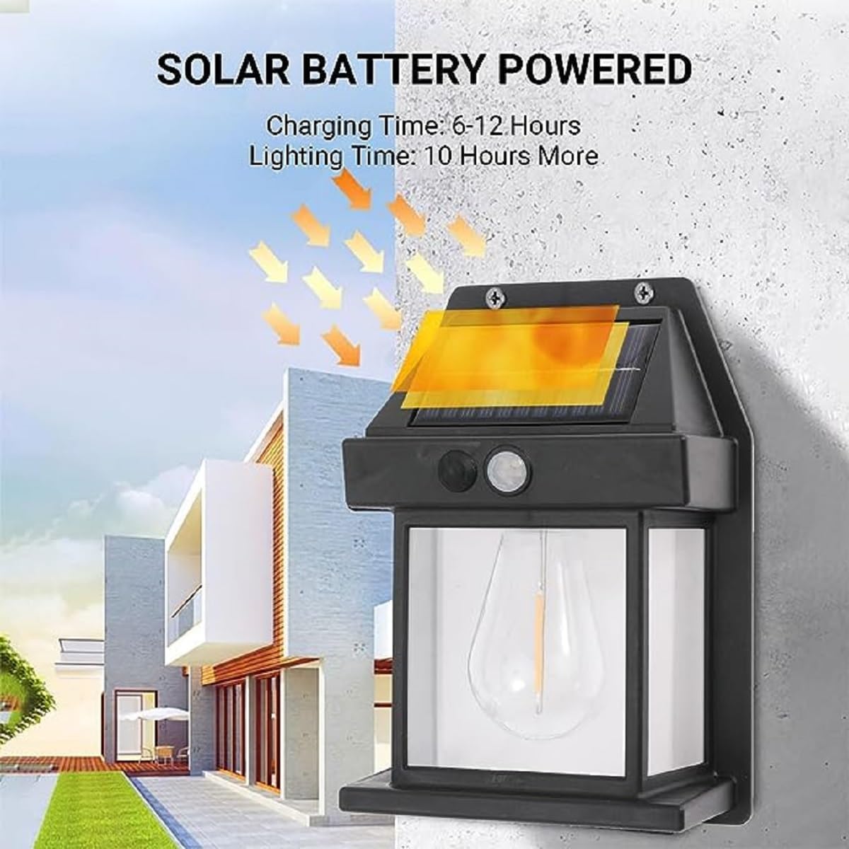 Outdoor Solar Wall Lamp Outdoor Waterproof