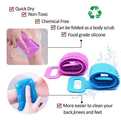 SILICONE BODY SCRUBER BELT