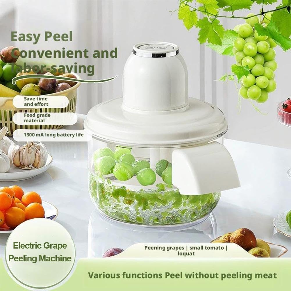 Automatic Grape Peeler Machine, Electric Garlic & Cherry Tomato Peeler