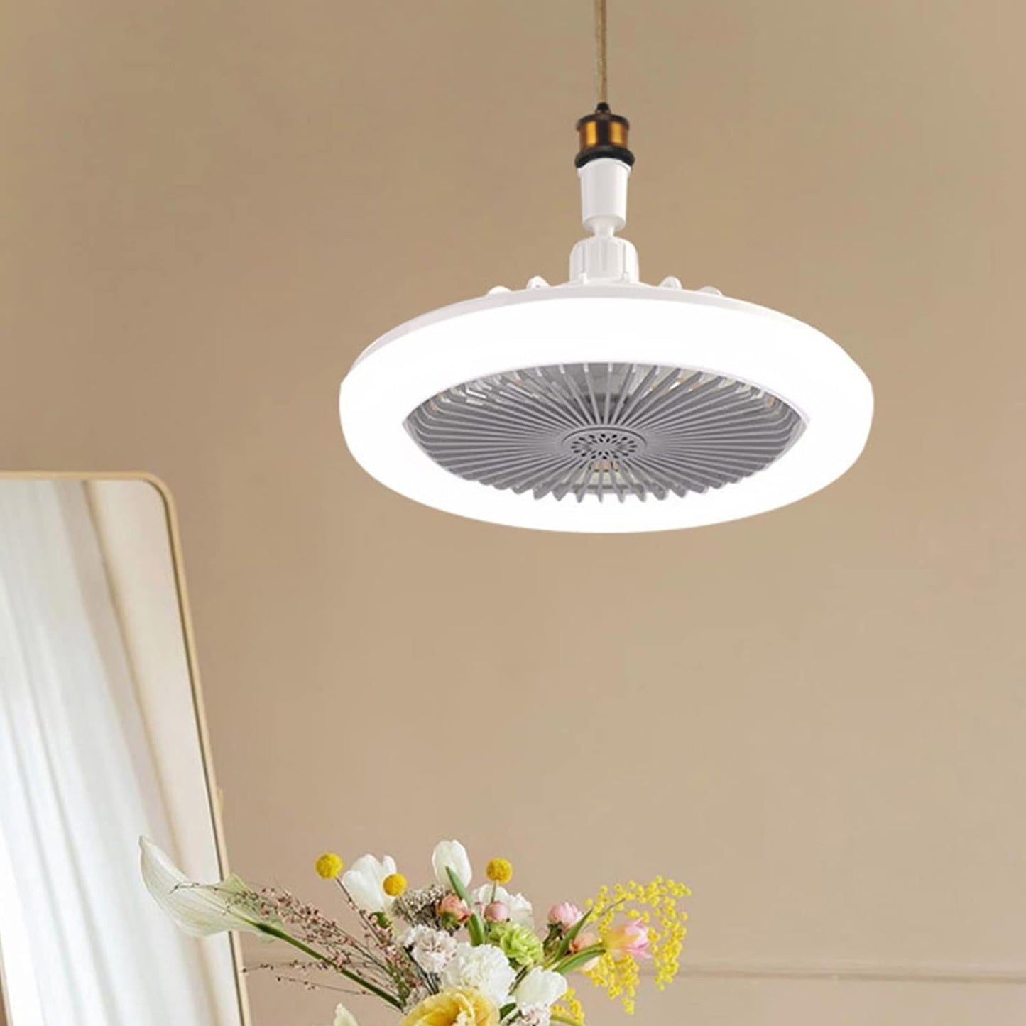 LED Ceiling Fan  Three Working Modes Ceiling Light Electric Fans